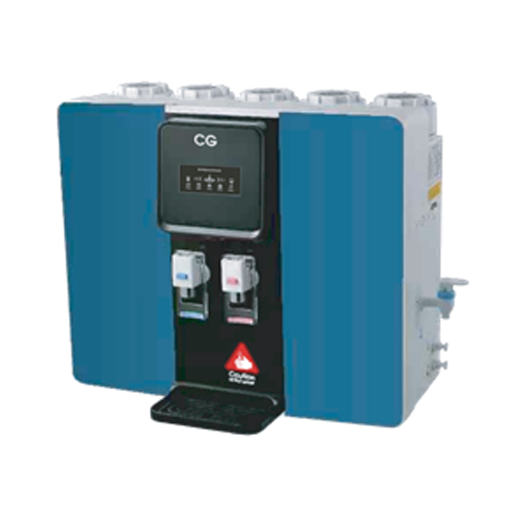 CG 4 Liter Hot & Cold Water Purifier model CG RO PURE PLUS front view - GharOne Nepal